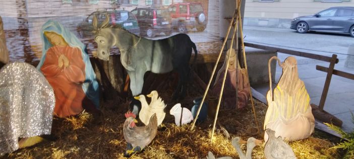 Il presepe riportato alla luce a Luserna Alta Il presepe riportato alla luce a Luserna Alta