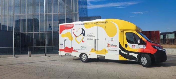 Ecco la Plasmamobile: girerà il Piemonte per raccogliere il sangue dei donatori Ecco la Plasmamobile: girerà il Piemonte per raccogliere il sangue dei donatori