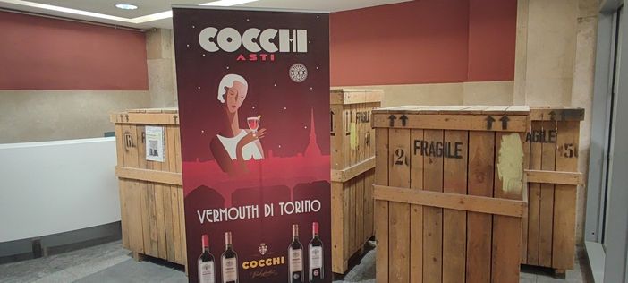 'Vermouth a corte' in Sala Gonin: aperta per l'occasione la storica sala d'attesa di Porta Nuova 'Vermouth a corte' in Sala Gonin: aperta per l'occasione la storica sala d'attesa di Porta Nuova