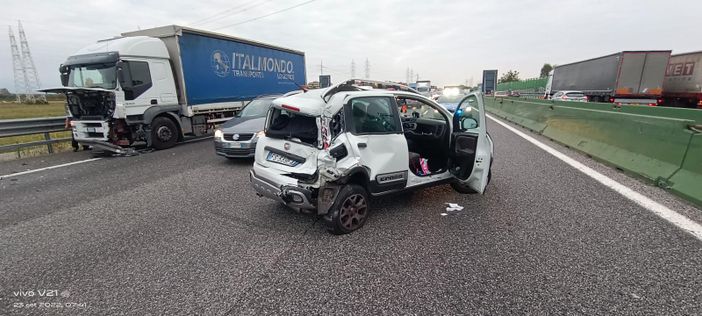 incidente in tangenziale