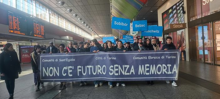 Dal binario 17 alla Sinagoga in ricordo di Emanuele Artom Dal binario 17 alla Sinagoga in ricordo di Emanuele Artom