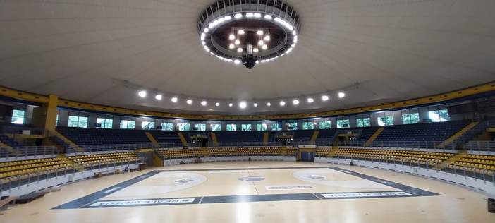 Illuminazione del palazzetto dello sport di Torino Illuminazione del palazzetto dello sport di Torino