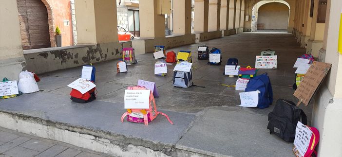 Cavour protesta contro la Dad Cavour protesta contro la Dad