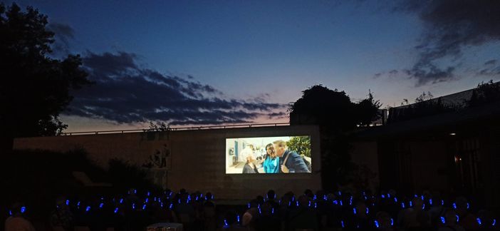 Una immagine del Cine Night alla Casa nel Parco Una immagine del Cine Night alla Casa nel Parco