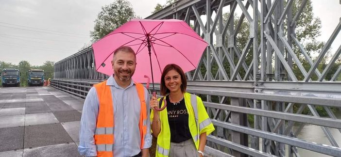 Da sx Jacopo Suppo e Rossana Schillaci Da sx Jacopo Suppo e Rossana Schillaci