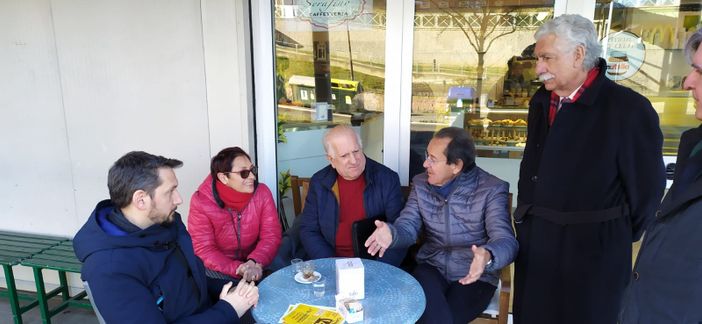 "Un caffè con la 4" per ascoltare il territorio