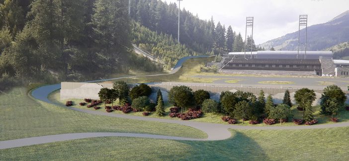 Un rendering del progetto