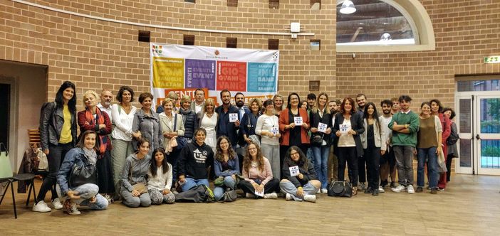 Una foto d'archivio del centro polifunzionale di Moncalieri Una foto d'archivio del centro polifunzionale di Moncalieri