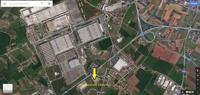 Nuova centrale elettrica a Tetti Francesi