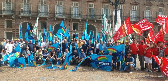 Vigilanza privata, il Piemonte in sciopero: &quot;Rinnovo contrattuale parta dalla sicurezza&quot; [VIDEO]