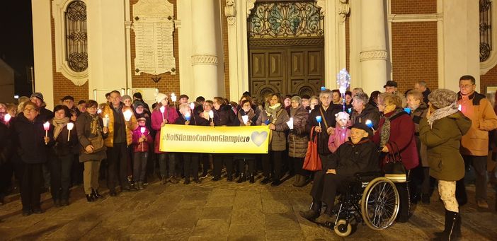 Alcuni momenti della fiaccolata