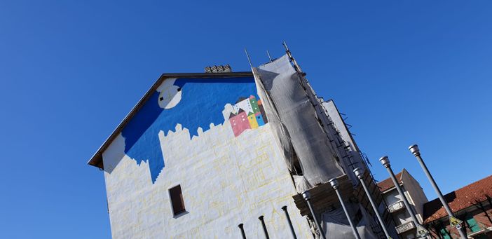 Collegno, la città continua a colorarsi con i progetti di Street Art dei grandi writer Collegno, la città continua a colorarsi con i progetti di Street Art dei grandi writer