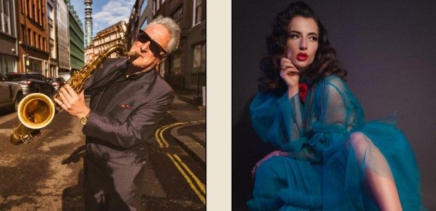 Ray Gelato ed Emma Smith, tra i protagonisti di Jazzaria