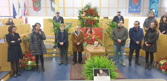 L'intervento del sindaco Elena Piastra