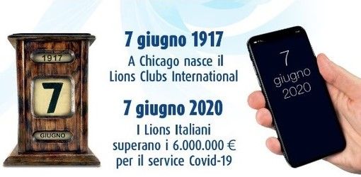 Buon compleanno Lions Clubs International! Da 103 anni al servizio della collettività Buon compleanno Lions Clubs International! Da 103 anni al servizio della collettività