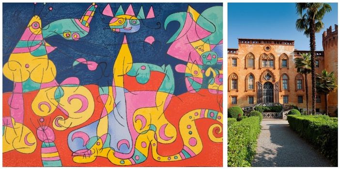 Domenica 30 ottobre pullman da Torino per visitare la mostra di Joan Mirò e il castello del Roccolo Domenica 30 ottobre pullman da Torino per visitare la mostra di Joan Mirò e il castello del Roccolo