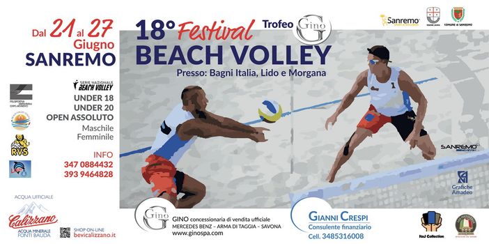 Il beach volley italiano si incontra a Sanremo