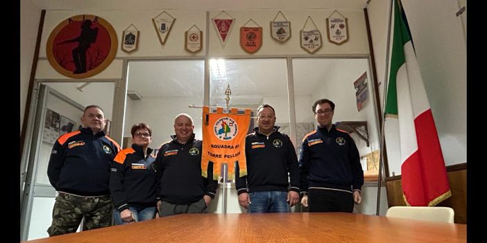 Il direttivo Aib di Torre Pellice