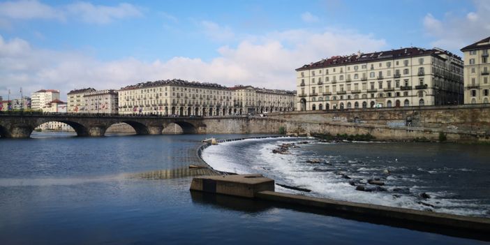 Fiume Po e lungo fiume Po