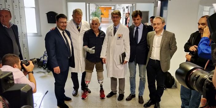 L'ultrarunner Zanda di nuovo in piedi al Cto di Torino: "La mia nuova vita sará bellissima, voglio tornare a correre" (FOTO e VIDEO) L'ultrarunner Zanda di nuovo in piedi al Cto di Torino: "La mia nuova vita sará bellissima, voglio tornare a correre" (FOTO e VIDEO)