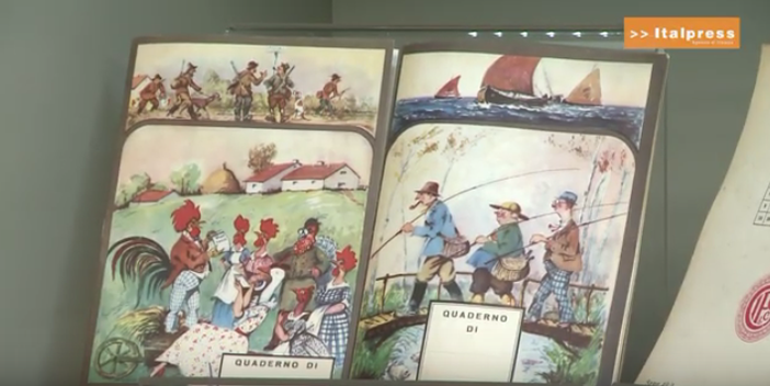 Inaugurazione della mostra “Le copertine magnifiche della cartiera Souchon di Fossano”