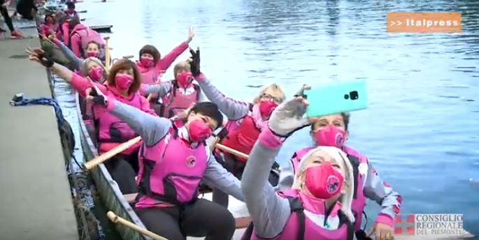 Ottobre rosa, il Consiglio regionale con le Dragonette