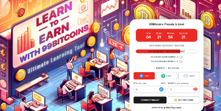 99Bitcoins supera i 2 milioni di dollari in prevendita mentre BTC si mantiene sopra 71.000 dollari