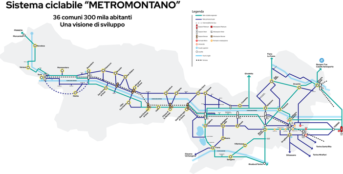 Ciclovia Francigena, l'Unione Montana Val di Susa candida 1,7 milioni per i lavori
