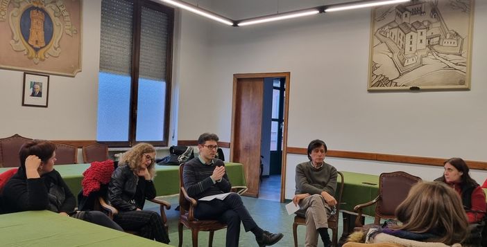 L’incontro di ieri in municipio a Torre Pellice L’incontro di ieri in municipio a Torre Pellice