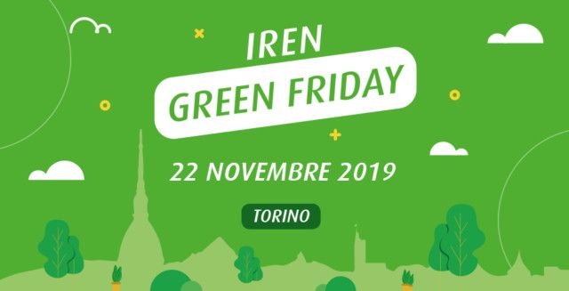 Iren Green Friday, 100 ore dedicate a sostenibilità e smart mobility