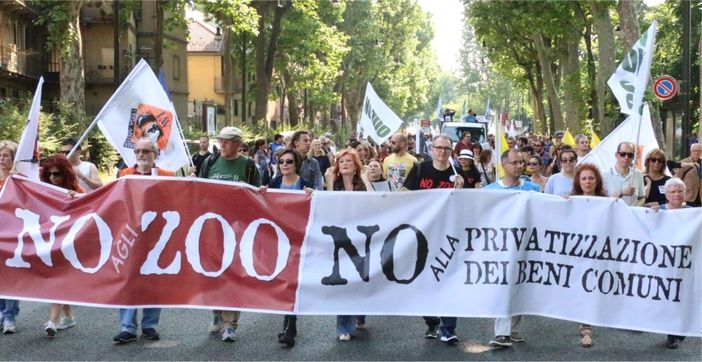 No zoo, continua la protesta a Torino contro la riapertura