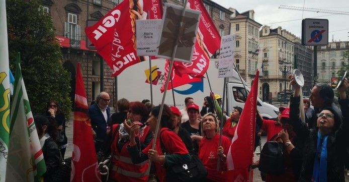 Crisi Manital, prosegue la protesta dei lavoratori