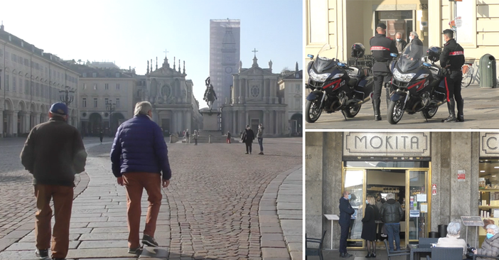 A Torino l'ultimo giorno di &quot;normalità&quot;: in centro rabbia e angoscia prima del secondo lockdown [VIDEO]