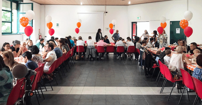Il pranzo del gruppo &quot;Io compro in Borgo Vittoria&quot;