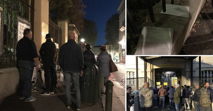 La notte dei torinesi all’anagrafe centrale: in coda per ore per svolgere una pratica [FOTO e VIDEO]