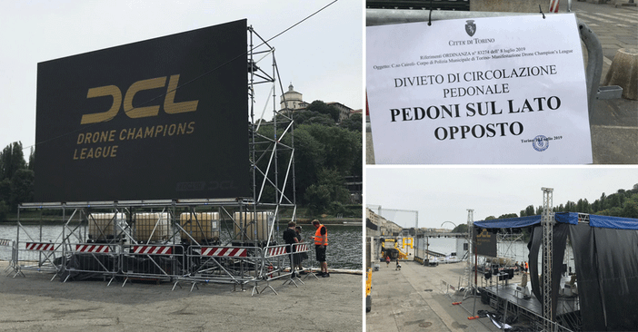 Champions League dei droni in piazza Vittorio, la rabbia dei commercianti: “Per noi altri disagi” [VIDEO]