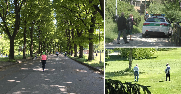 Fase 2, i torinesi si riprendono i parchi: trionfo di passeggiate nel rispetto delle regole [VIDEO e FOTO]