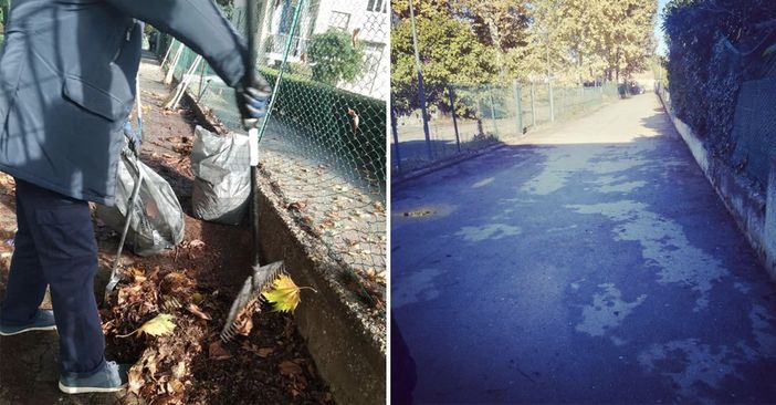 Nichelino prima e dopo l'intervento Nichelino prima e dopo l'intervento