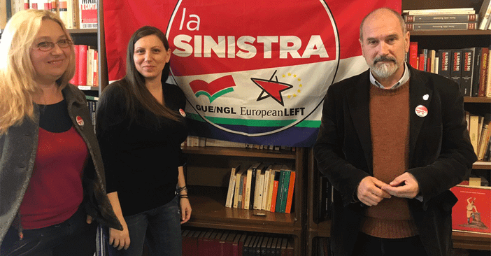 Elezioni Europee, presentati i candidati de La Sinistra: “Salvini sciolga le organizzazioni fasciste”