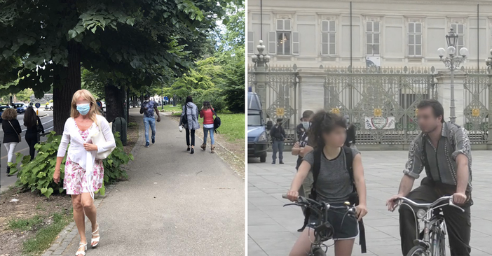 Scatta l’obbligo delle mascherine: a Torino regole quasi sempre rispettate, pochi i trasgressori