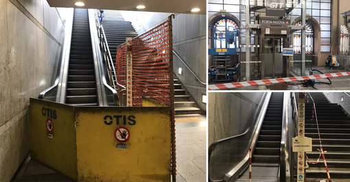 metropolitana inutilizzabile