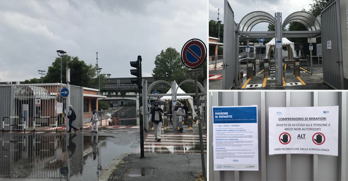 Mirafiori, gli operai tornano in fabbrica: “E’ cambiato tutto, ma almeno lavoriamo”