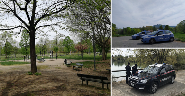 Pasquetta, il silenzio assordante dei parchi torinesi: niente picnic alla Colletta, in piazza D'Armi e alla Pellerina (FOTO e VIDEO)