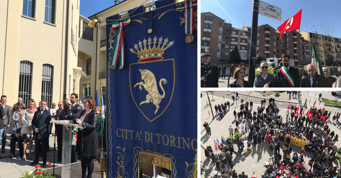 Torino, inaugurata piazza Teresa Noce: “Madre costituente e partigiana che ha lottato per il paese” Torino, inaugurata piazza Teresa Noce: “Madre costituente e partigiana che ha lottato per il paese”
