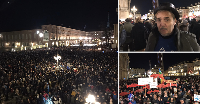 Il day after delle Sardine a Torino: "Non ci trasformeremo in partito, ma condizioneremo la politica" [VIDEO]