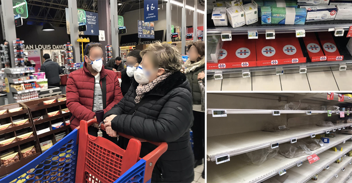 Coronavirus, a Torino supermercati presi d’assalto domenica sera. Stamattina situazione più tranquilla [FOTO]