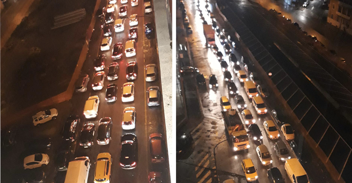 Traffico impazzito, corso Grosseto diventa un lungo serpentone di auto: “Qui è un delirio"