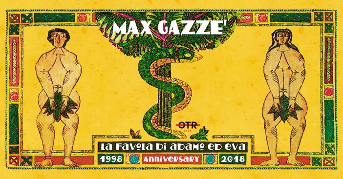 Venaria, tre giorni di concerti per “La favola di Adamo ed Eva 20th Anniversary” di Max Gazzè