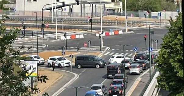 Rotonda di via Breglio (foto di Riki Fassio)