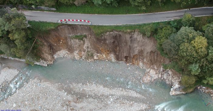 Canavese, lavori di ripristino sulle strade danneggiate dal maltempo